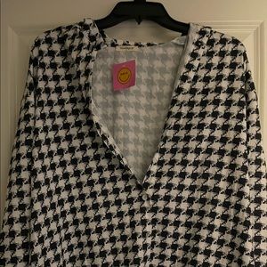 RESERVED - NWT Dressed in LALA Getaway Houndstooth Matching Set etc.